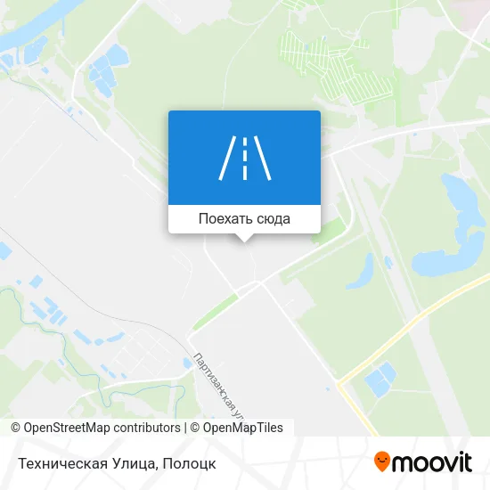 Карта Техническая Улица