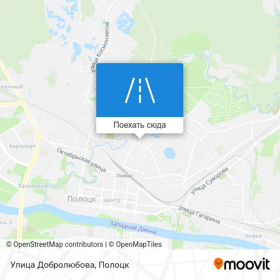 Карта Улица Добролюбова