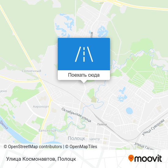 Карта Улица Космонавтов