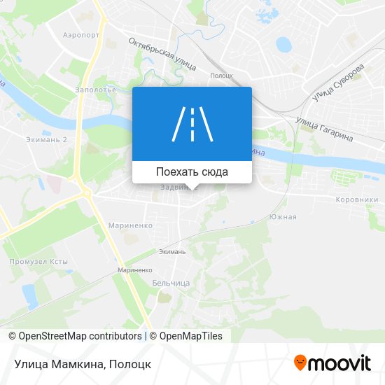 Карта Улица Мамкина