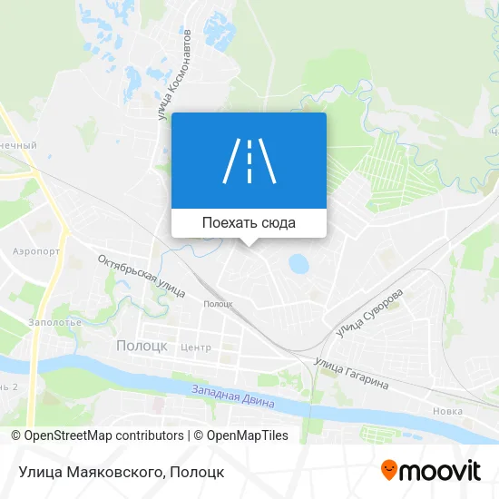 Карта Улица Маяковского