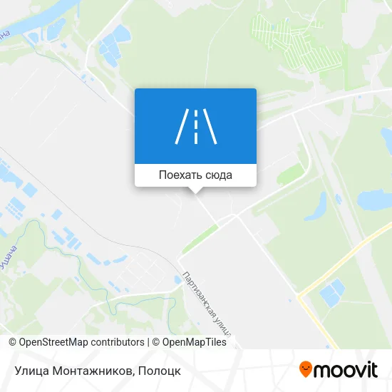 Карта Улица Монтажников