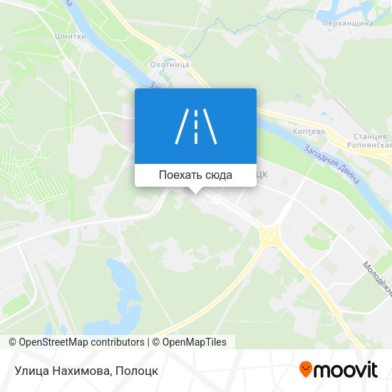 Карта Улица Нахимова