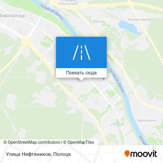 Карта Улица Нефтяников