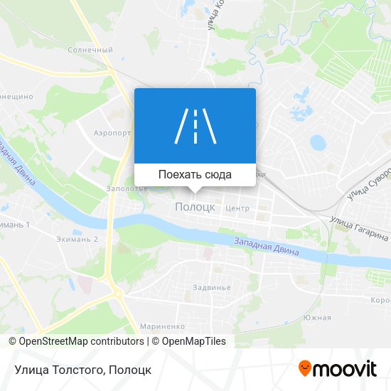 Карта Улица Толстого