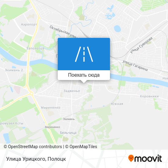 Карта Улица Урицкого