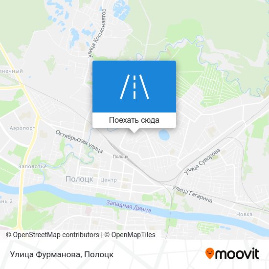 Карта Улица Фурманова