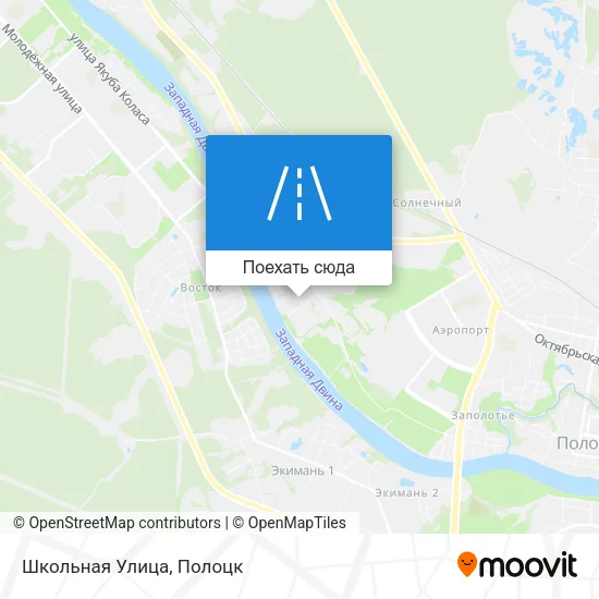 Карта Школьная Улица