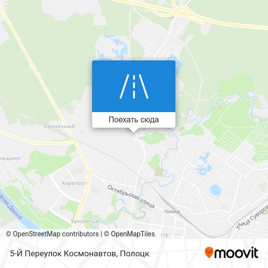 Карта 5-Й Переулок Космонавтов