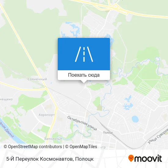 Карта 5-Й Переулок Космонавтов