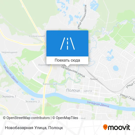 Карта Новобазарная Улица