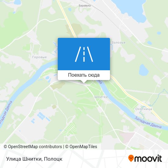 Карта Улица Шнитки