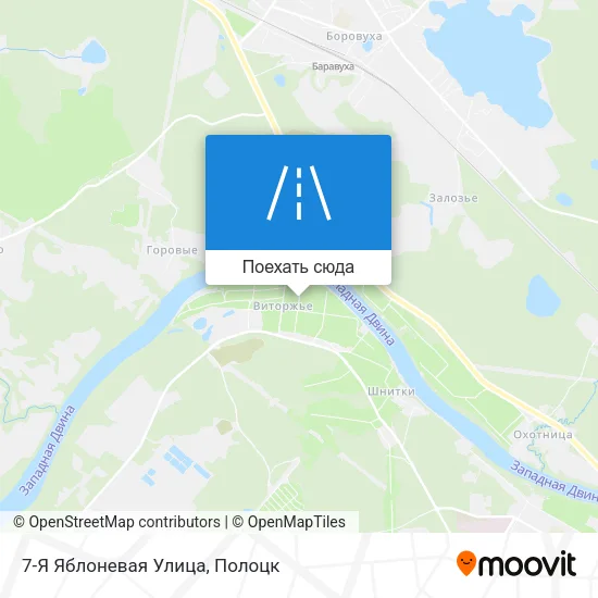Карта 7-Я Яблоневая Улица