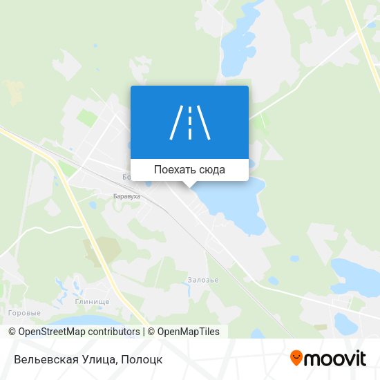 Карта Вельевская Улица