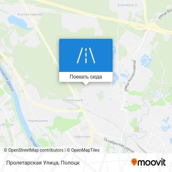 Карта Пролетарская Улица