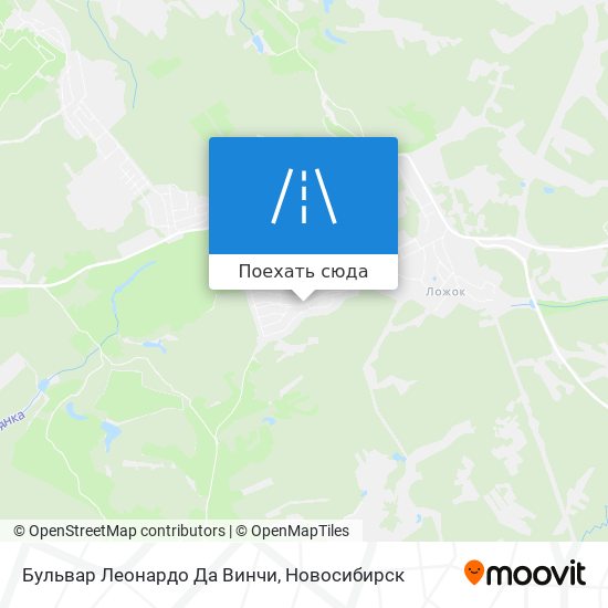 Карта Бульвар Леонардо Да Винчи