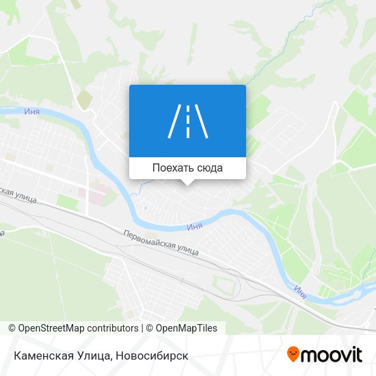 Карта Каменская Улица