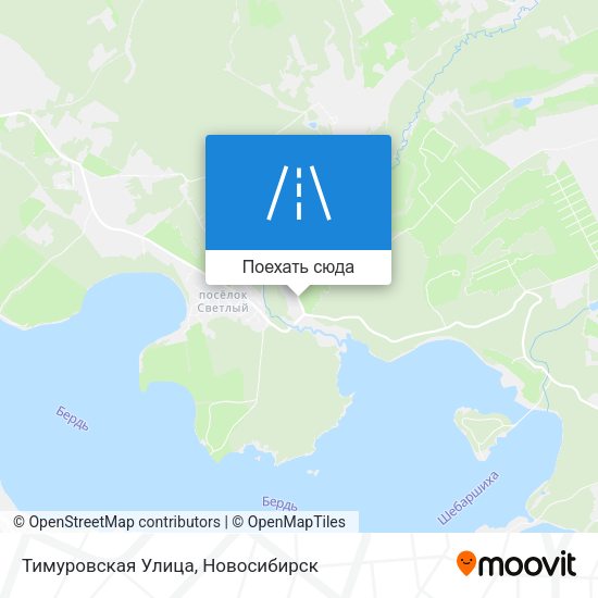 Карта Тимуровская Улица
