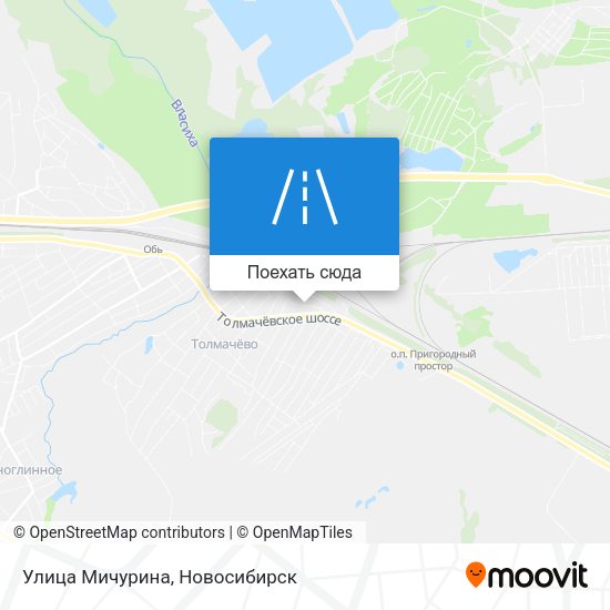 Карта Улица Мичурина