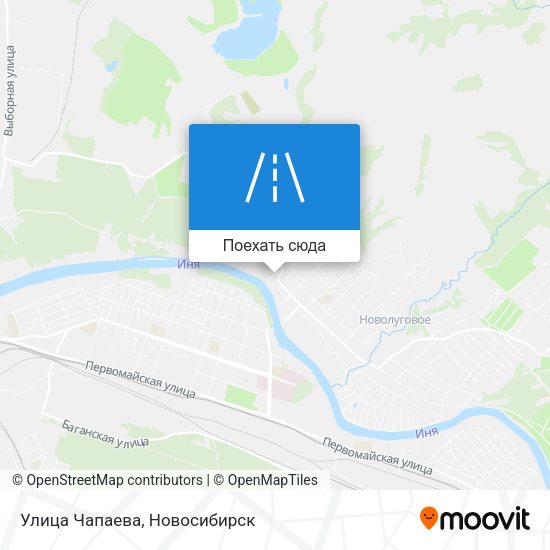 Карта Улица Чапаева