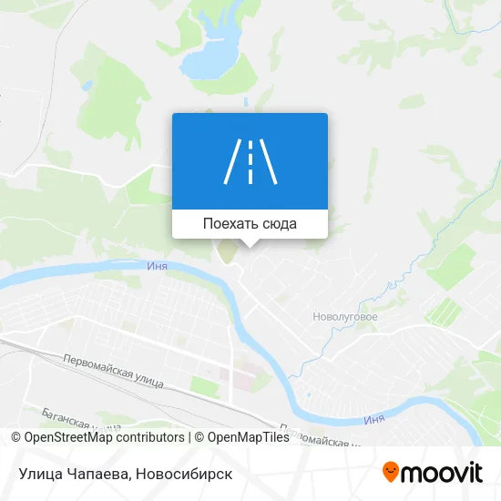 Карта Улица Чапаева