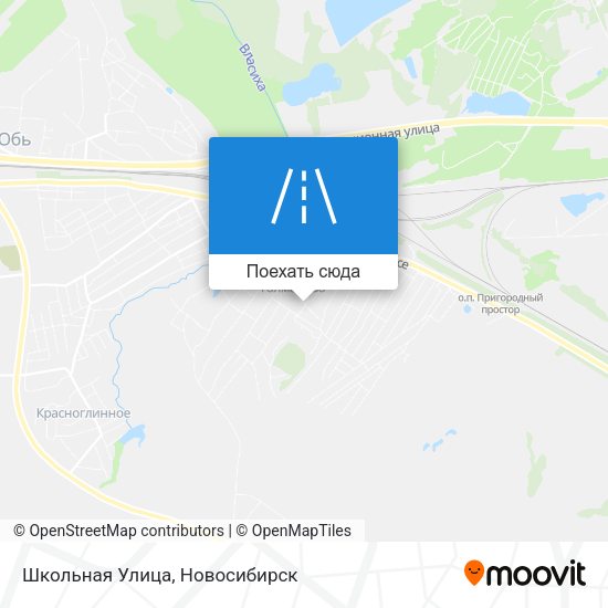 Карта Школьная Улица