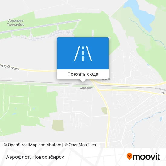 Карта Аэрофлот