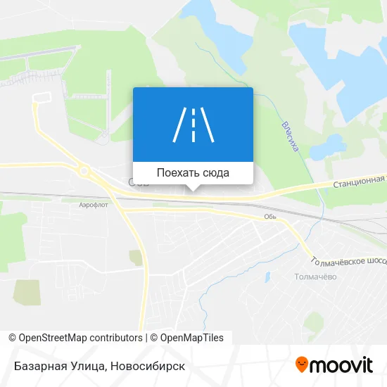 Карта Базарная Улица