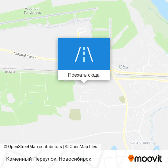 Карта Каменный Переулок