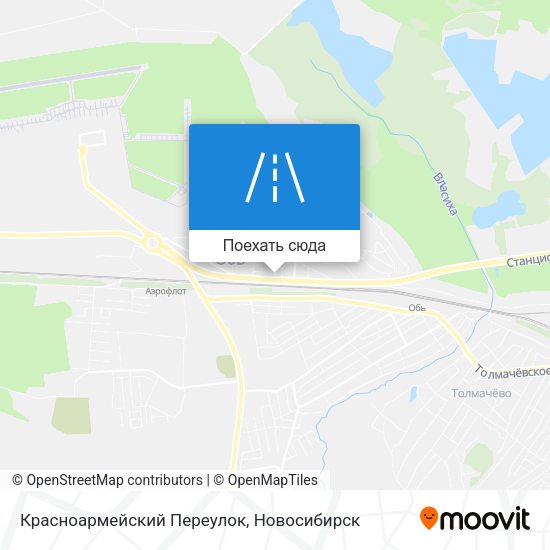 Карта Красноармейский Переулок