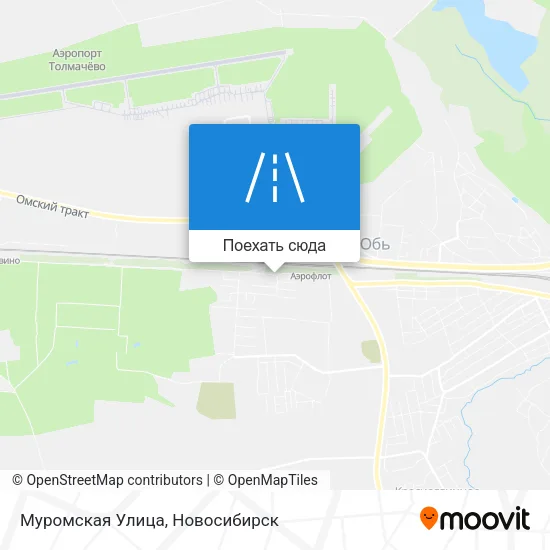 Карта Муромская Улица