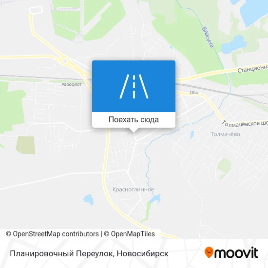 Карта Планировочный Переулок