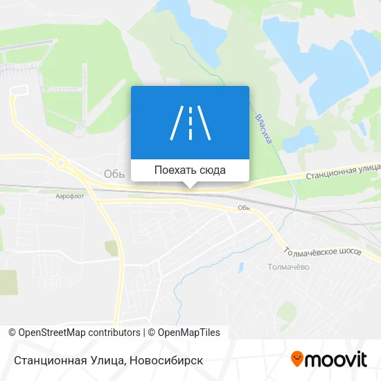 Карта Станционная Улица