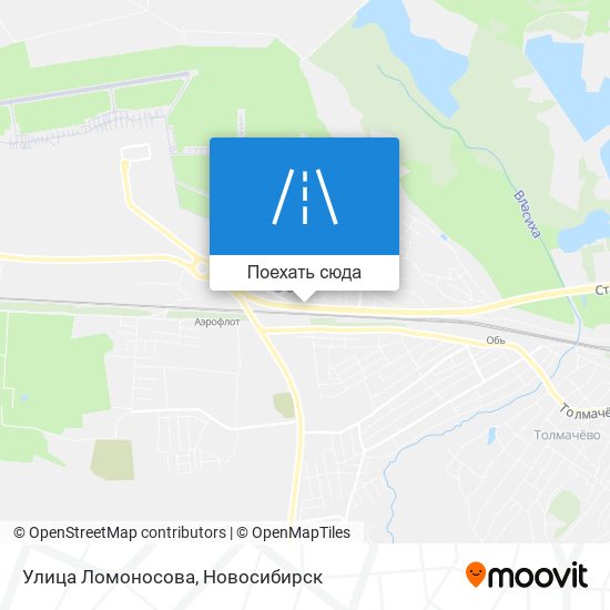 Карта Улица Ломоносова