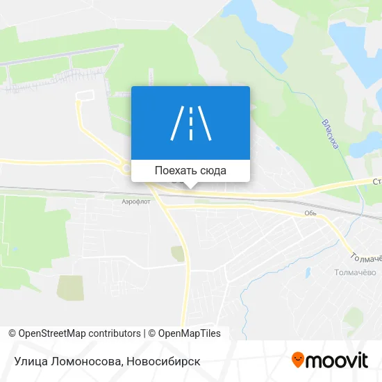 Карта Улица Ломоносова