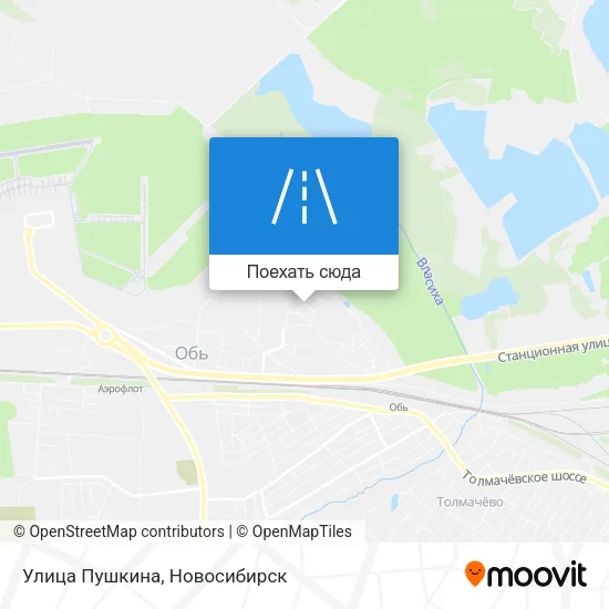 Карта Улица Пушкина