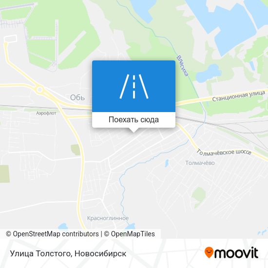 Карта Улица Толстого