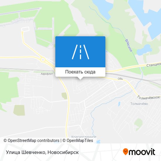 Карта Улица Шевченко