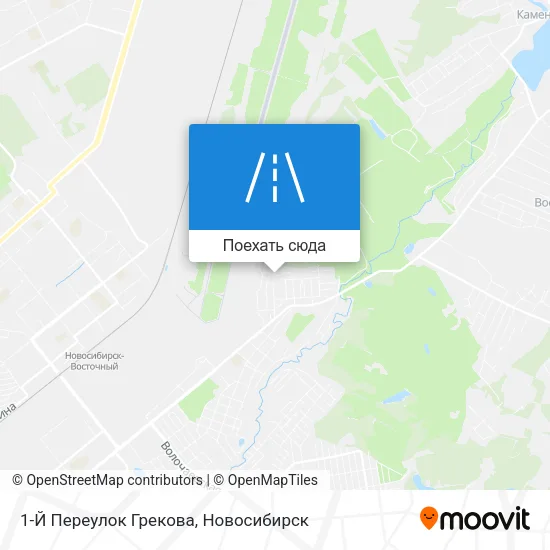 Карта 1-Й Переулок Грекова