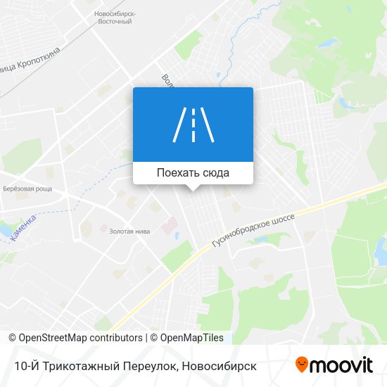 Карта 10-Й Трикотажный Переулок