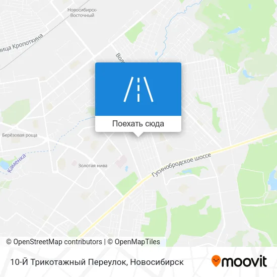 Карта 10-Й Трикотажный Переулок