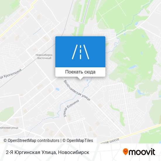 Карта 2-Я Юргинская Улица