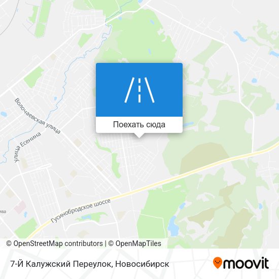 Карта 7-Й Калужский Переулок
