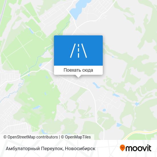 Карта Амбулаторный Переулок