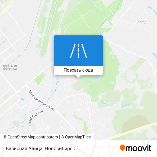 Карта Базисная Улица