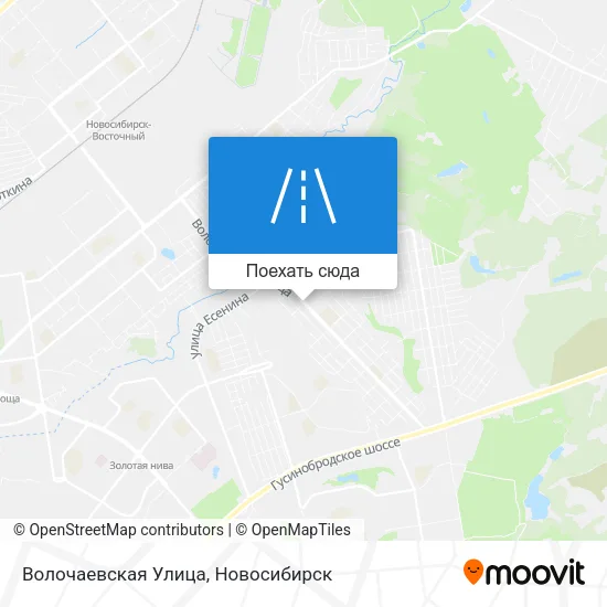 Карта Волочаевская Улица