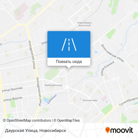 Карта Даурская Улица