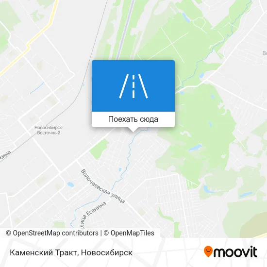 Карта Каменский Тракт