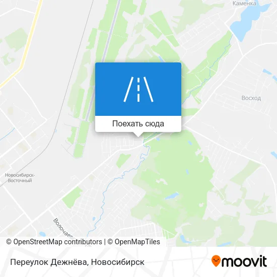 Карта Переулок Дежнёва