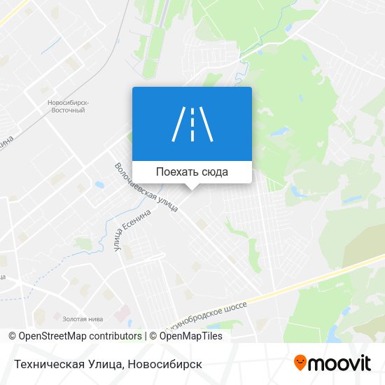 Карта Техническая Улица